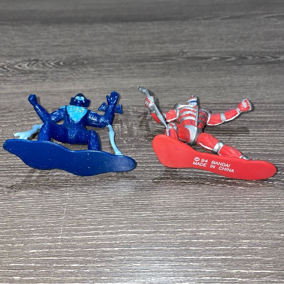 VINTAGE 90s BANDAI POWER RANGERS Lord Zedd & Baboo 3” Pvc Mini Figures - Picture 5 of 6